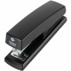 Business Source Half-strip Stapler - 20 Sheets Capacity - 105 Staple Capacity - Half Strip - 1 Each - Black - Plastic
