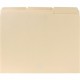 Business Source 1/3 Tab Cut Letter Recycled Classification Folder - 8 1/2" x 11" - 3/4" Expansion - Top Tab Location - Assorted 
