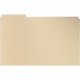 Business Source 1/3 Tab Cut Legal Recycled Expanding File - 8 1/2" x 14" - 3/4" Expansion - Top Tab Location - Assorted Position