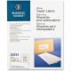 Business Source Bright White Copier Labels - 1" Width x 2 3/4" Length - Rectangle - White - 33 / Sheet - 3300 / Pack - Lignin-fr