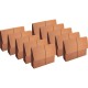 Business Source Letter Recycled File Wallet - 8 1/2" x 11" - 5 1/4" Expansion - Brown - 30% Recycled - 10 / Box