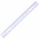 Business Source 12" Ruler - 12" Length 1.3" Width - 1/16 Graduations - Metric, Imperial Measuring System - Plastic - 1 Each - Wh