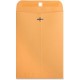 Business Source Heavy-duty Clasp Envelopes - Clasp - 75 - 7 1/2" Width x 10 1/2" Length - 28 lb - Clasp - Kraft - 100 / Box - Kr