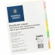 Business Source Insertable Tab Ring Binder Indexes - 8 Blank Tab(s)1.50" Tab Width - 8.5" Divider Width x 11" Divider Length - L