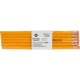 Business Source Woodcase No. 2 Pencils - 2 Lead - Yellow Wood Barrel - 1 Dozen
