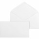 Business Source No. 6-3/4 White Wove V-Flap Business Envelopes - Business - 6 3/4 - 3 3/5" Width x 6 1/2" Length - 24 lb - Gumme