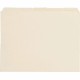 Business Source 1/5 Tab Cut Letter Recycled Top Tab File Folder - 8 1/2" x 11" - 3/4" Expansion - Top Tab Location - Assorted Po
