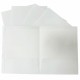 Business Source Letter Pocket Folder - 8 1/2" x 11" - 100 Sheet Capacity - 2 Internal Pocket(s) - White - 25 / Box