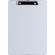 Business Source Aluminum Clipboard - 8 1/2" x 11" - Aluminum - Silver - 1 Each