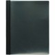Business Source Letter Report Cover - 1/2" Folder Capacity - 8 1/2" x 11" - 100 Sheet Capacity - 3 x Prong Fastener(s) - Black -