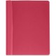Business Source Letter Report Cover - 8 1/2" x 11" - 100 Sheet Capacity - 3 x Prong Fastener(s) - Red - 25 / Box