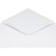 Business Source No. 10 V-Flap Envelopes - Business - 10 - 4 1/8" Width x 9 1/2" Length - 24 lb - Gummed Flap - Wove - 250 / Box 