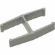 HON Verse HBV-QC180 Connector - Aluminum - Light Gray