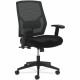 HON Crio Chair - Black Fabric Seat - Black Mesh Back - Black Frame - High Back - 5-star Base - Black