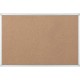 Bi-silque Ayda Cork Bulletin Board - 0.50" Height x 18" Width x 24" Depth - Cork Surface - Self-healing, Durable, Resilient, Hea