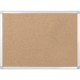 MasterVision Aluminum Frame Recycled Cork Boards - 48" Height x 72" Width - Cork Surface - Aluminum Frame - 1 Each