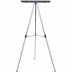 MasterVision Heavy Duty Display Easel - 45 lb Load Capacity - 69" Height x 28.5" Width x 34" Depth - Metal, Aluminum, Plastic, R