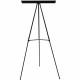 MasterVision 3-leg Display Easel - 25 lb Load Capacity - 63" Height x 28.5" Width x 32" Depth - Tabletop, Floor - Metal, Aluminu