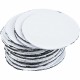 MasterVision Magnetic Color Coding Dots - - Height3/4" Diameter - Round - White - Vinyl - 20 / Pack