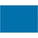 MasterVision 6" Magnetic Dry Erase Strips - 0.88" Length x 6" Width - For Board, Color Coding - 25 / Pack - Blue