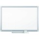MasterVision Dry-erase Magnetic Planning Board - Pure White, Aluminum - Porcelain - 48" Height x 72" Width - Magnetic, Accessory