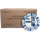ModernWare Designer 20 oz Paper Bowls - 24 / Pack - Disposable - 7.8" Diameter - White - Paper Body - 12 / Carton