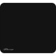 Compucessory Smooth Cloth Nonskid Mouse Pads - 9.50" x 8.50" Dimension - Black - Rubber, Cloth - 1 Pack