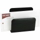 Dacasso Letter Holder - 5" x 2.25" - Leather - Black