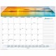 At-A-Glance Panoramic Seascape Desk Pad - Standard Size - Monthly - 12 Month - January 2025 - December 2025 - 1 Month Single Pag