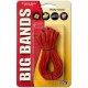 Alliance Rubber Big Bands Rubber Bands - 7" Length x 0.1" Width - 12 / Pack - Red