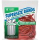 Alliance Rubber SuperSize Bands - Size: Large - 12" Length x 0.3" Width - Reusable, Heavy Duty, Environmentally Friendly, Elasti