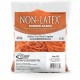 Alliance Rubber 37338 Non-Latex Rubber Bands - Size 33 - 1/4 lb. poly bag contains approx. 180 bands - 3 1/2" x 1/8" - Orange