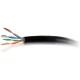 C2G 1000ft Cat6 Bulk Ethernet Network Cable-Solid UTP Riser CMR Black TAA - Category 6 for Network Device - 1000 ft - 1 x Bare W