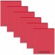 C-Line Classroom Connector Letter Report Cover - 8 1/2" x 11" - 2 Internal Pocket(s) - Red - 25 / Box