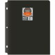 C-Line 2-pocket Heavyweight Poly Portfolio Pocket - 11.4" Length - 100 mil Thickness - For Letter 8 1/2" x 11" Sheet - 3 x Holes