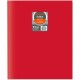 C-Line CLI-33944 Letter Portfolio - 8 1/2" x 11" - 75 Sheet Capacity - 3 Pocket(s) - Polypropylene - Red - 24 / Box