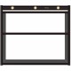C-Line Dual Pocket Shop Ticket - 0.2" x 11.1" x 13.1" - Fabric, Metal - 10 / Box - Black