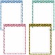 C-Line Safety Striped Shop Ticket Holders - 0.1" x 9.8" x 13.6" - Vinyl - 25 / Box - Assorted