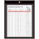 C-Line Shop Ticket Holders, Stitched - One Side Clear, 11 x 14, 25/BX, 45114