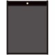 C-Line Shop Ticket Holders, Stitched - One Side Clear, 8-1/2 x 11, 25/BX, 45911