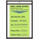 C-Line Shop Ticket Holders, Stitched - Both Sides Clear, 4 x 6, 25/BX, 46046