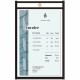 C-Line Shop Ticket Holders, Stitched - Both Sides Clear, 5 x 8, 25/BX, 46058