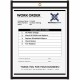 C-Line Shop Ticket Holders, Stitched - Both Sides Clear, 9 x 12, 25/BX, 46912