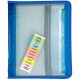 C-Line Expanding File Zippered Binder - Letter - 8 1/2" x 11" Sheet Size - 3 x Ring Fastener(s) - 7 Pocket(s) - 6 Divider(s) - B