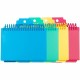 C-Line Spiral Bound Index Card Notebook with Index Tabs - Assorted Tropic Tones Colors, 1/EA, 48750