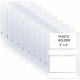C-Line Ring Binder Photo Storage Pages - 4 Capacity - 4" Width x 6" Length - 3-ring Binding