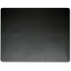 Artistic Eco-Black Antimicrobial Desk Pad - Rectangular - 19" Width x 24" Depth - Black