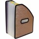 C-Line Letter Expanding File - 8 1/2" x 11" - 13 Pocket(s) - Bronze - 1 Each