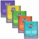 C-Line CLI-58700 Letter Organizer Folder - 8 1/2" x 11" - 400 Sheet Capacity - 7 Front, Internal Pocket(s) - Assorted - 1 Each