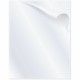 C-Line Recycled Poly Project Folders - Clear, Reduced Glare, 11 x 8-1/2, 25/BX, 62127